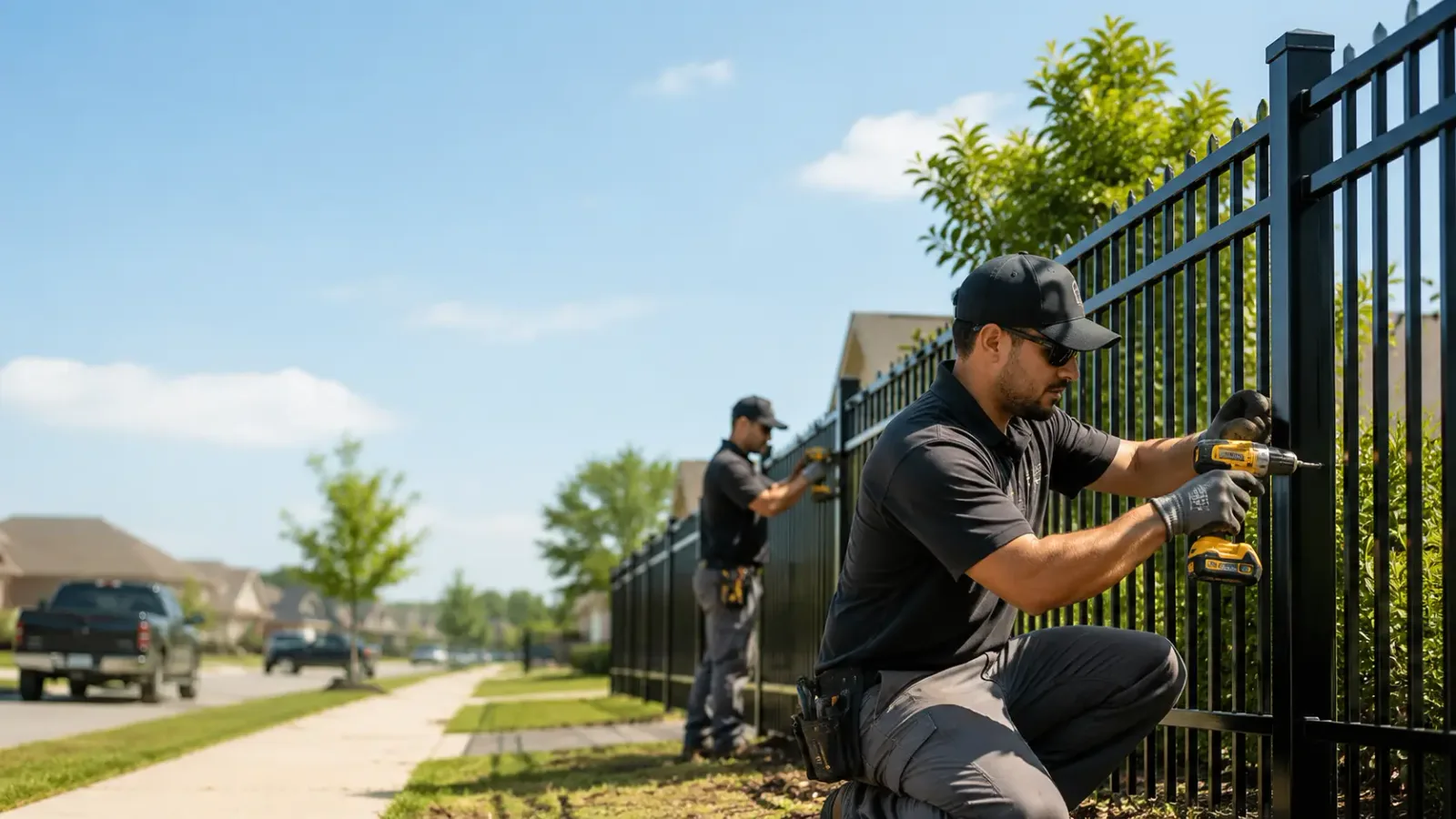 Metal Fence Installation in Penwell, TX